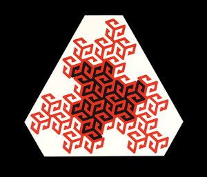 Mandala, 1986 (orijinal serigraf) by Peter McClure